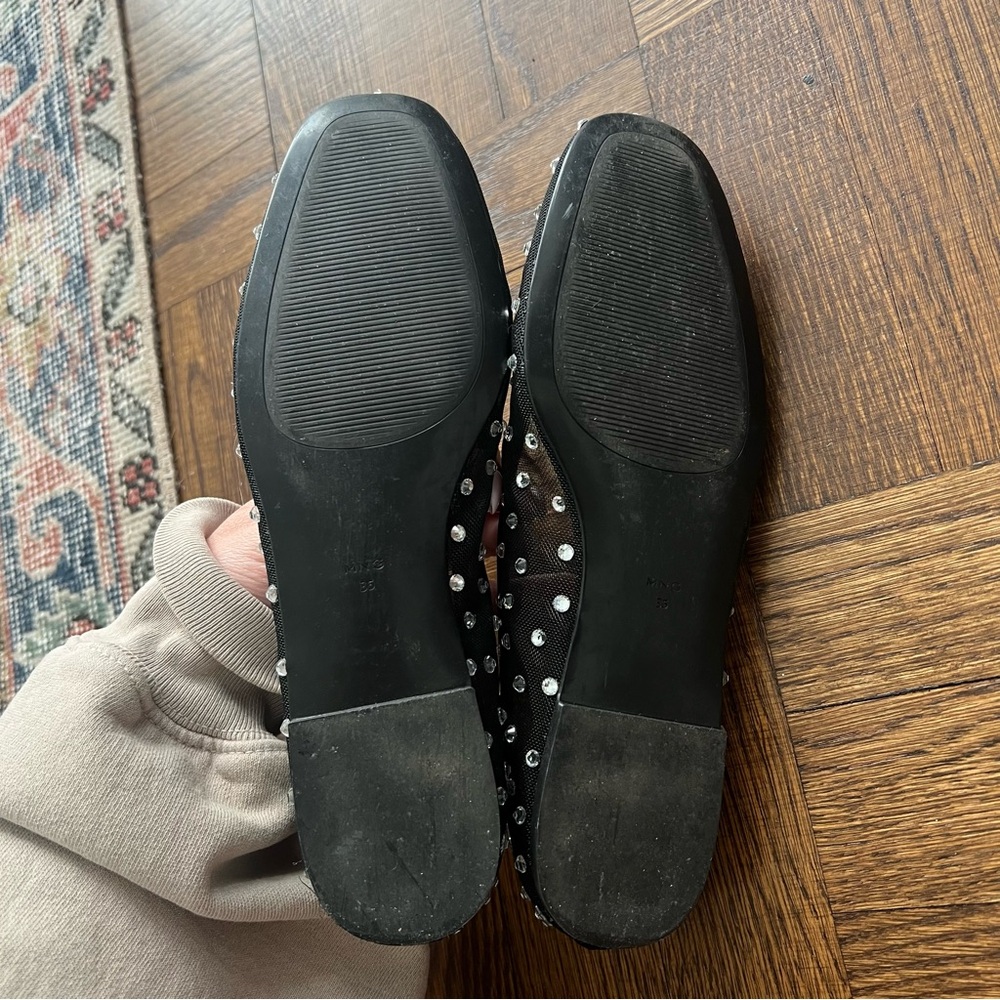 Mango Rhinestone Ballet Flats - Picture 5 of 5